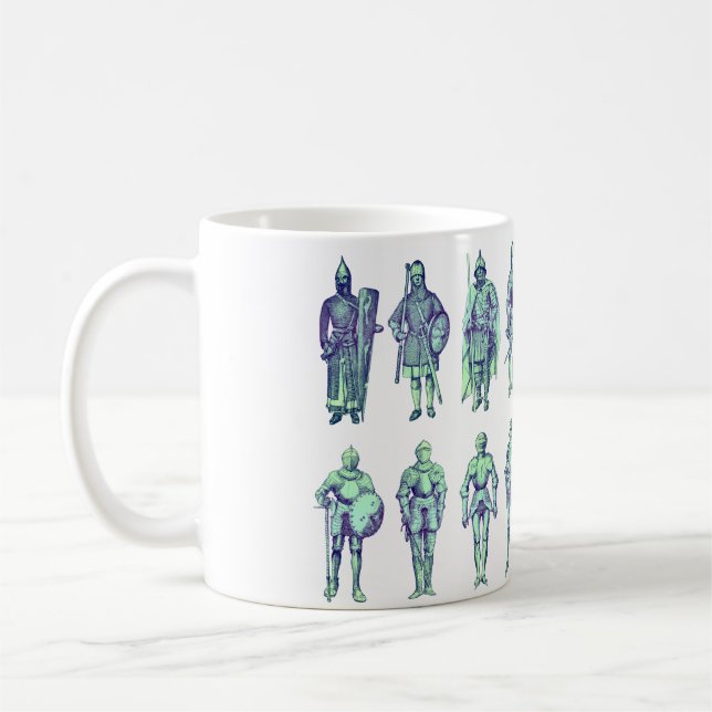 Caneca De Café knights_緑 (Esquerda)