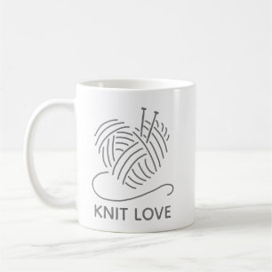 Caneca De Café Knit Love Mug
