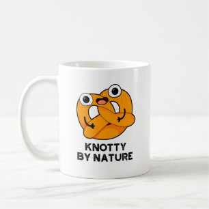 Caneca De Café Knotty Por Nature Engraçado Pretzel Pun