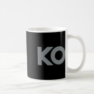 Caneca De Café Ko Engraçado Bata Na Luta Boxando Homens Mulheres