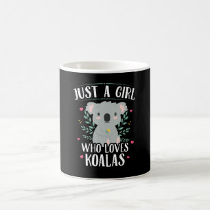 Caneca De Café Koala Bear É Apenas Uma Garota Que Ama Koalas