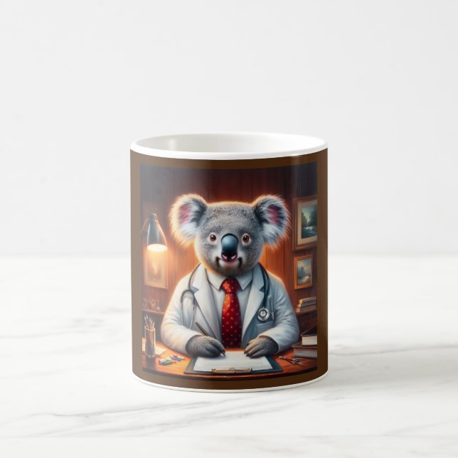 Caneca De Café Koala Doctor (Centro)