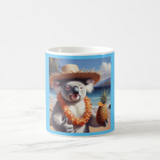 Caneca De Café Koala Luau