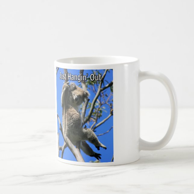 Caneca De Café Koala Saindo na Austrália (Direita)