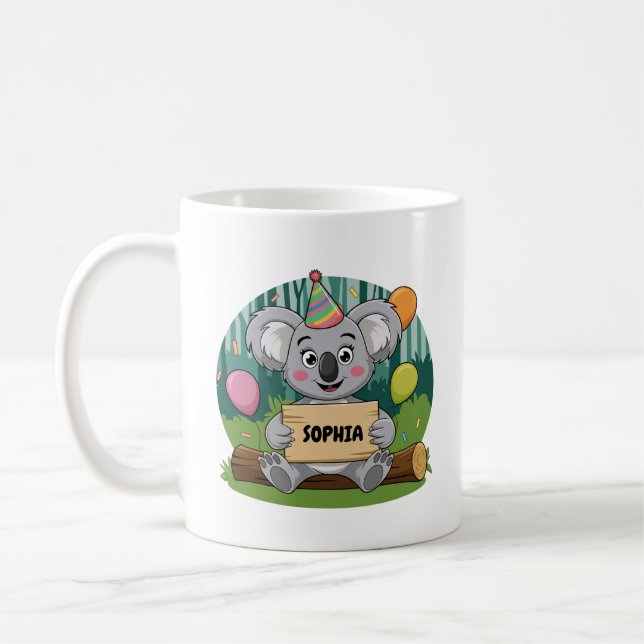 Caneca De Café Koala Verjaardag Mok (Esquerda)