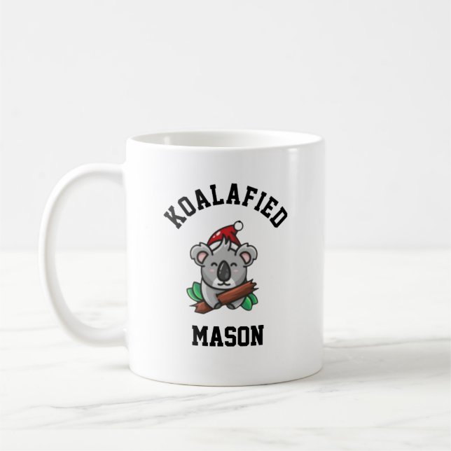 Caneca De Café Koalafied Mason (Esquerda)