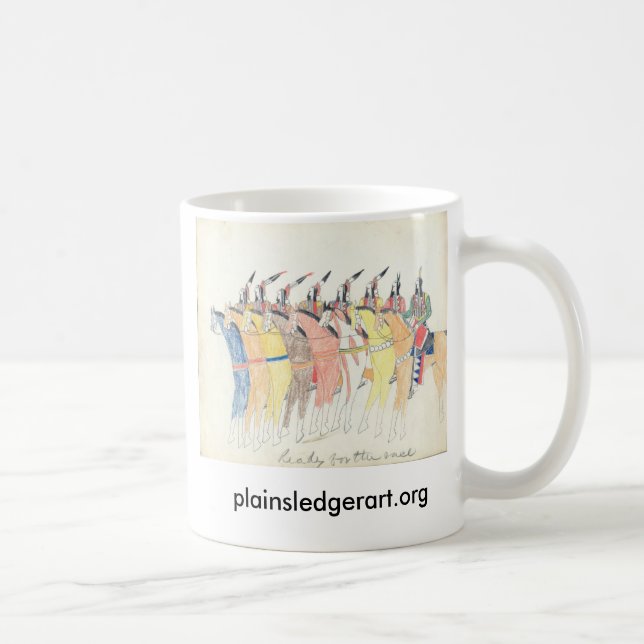 Caneca De Café Koba: Nós viemos ver nossos queridos/raça (Direita)