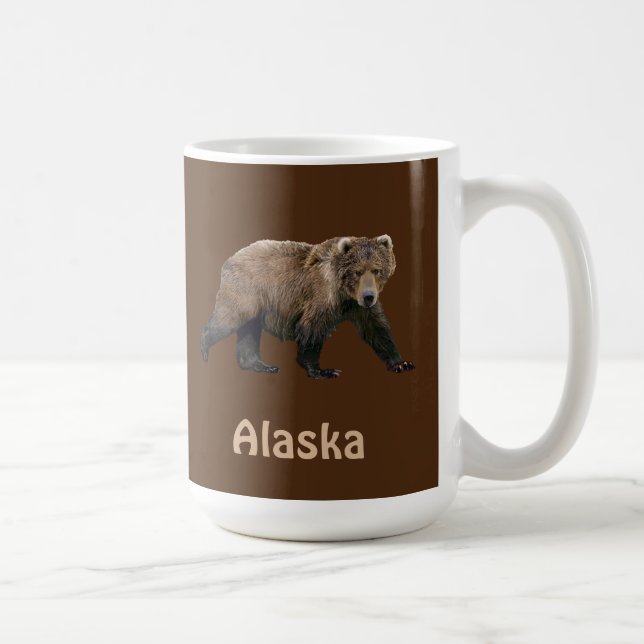 Caneca De Café Kodiak Bear (Direita)