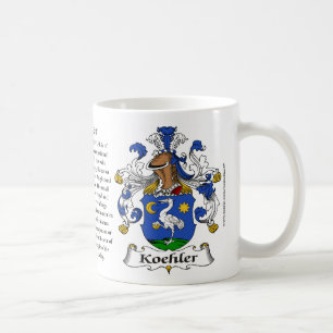 Caneca De Café Koehler, a origem, o significado e a crista