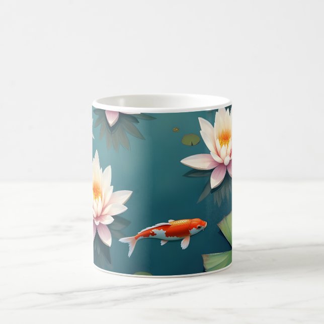 Caneca De Café Koi Fortune (Centro)