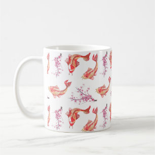 Caneca De Café Koi Pond