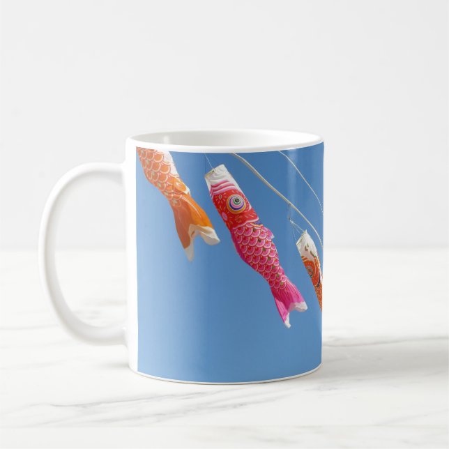 Caneca De Café Koinobori (carp stream): Japão (Esquerda)