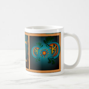 Caneca De Café Kokopelli com Sun Southwest Modelo Mug