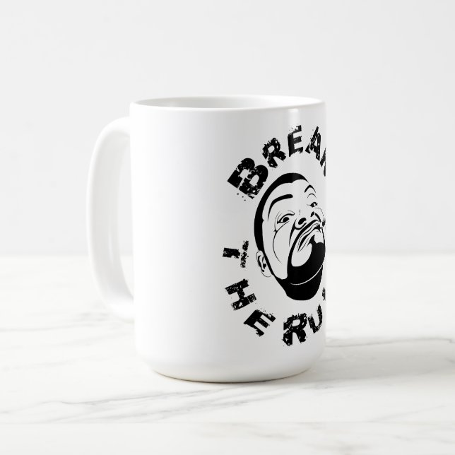 Caneca De Café Koksmann Quebra as Regras (Frente Esquerda)