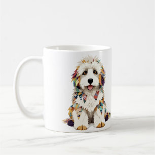 Caneca De Café Komondor Reproduzindo Um Adorável E Divertido Anim