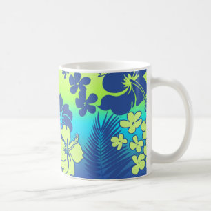 Caneca De Café Kona Blend Hawaiian Hibiscus