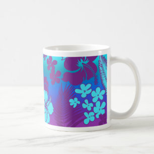 Caneca De Café Kona mistura o hibiscus havaiano