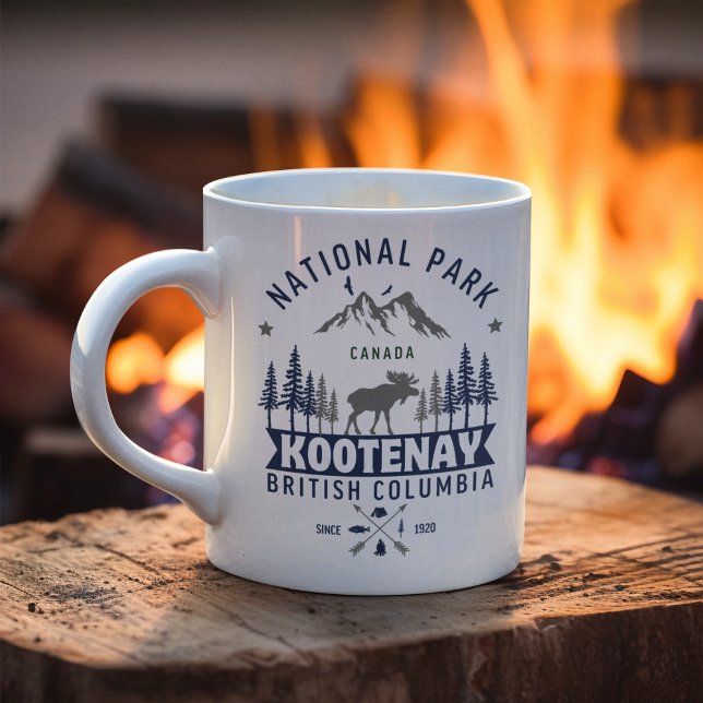 Caneca De Café Kootenay National Park Canada  (Criador carregado)