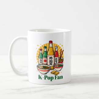 Caneca De Café Korean Pop Culture Chest Print T-Shirt Glass Coffe