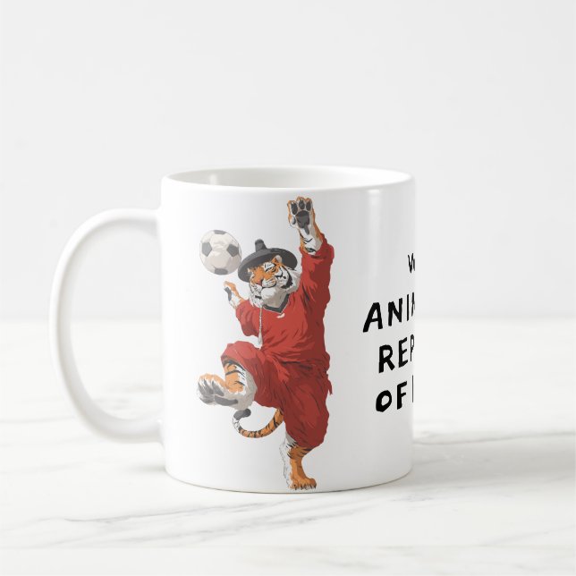 Caneca De Café Korean Tiger Striker in Gat (Esquerda)