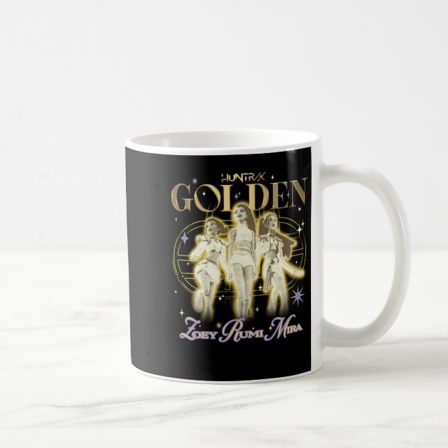 Caneca De Café Kp Demon Hunters Halloween Huntrix Golden Trio Ste (Direita)