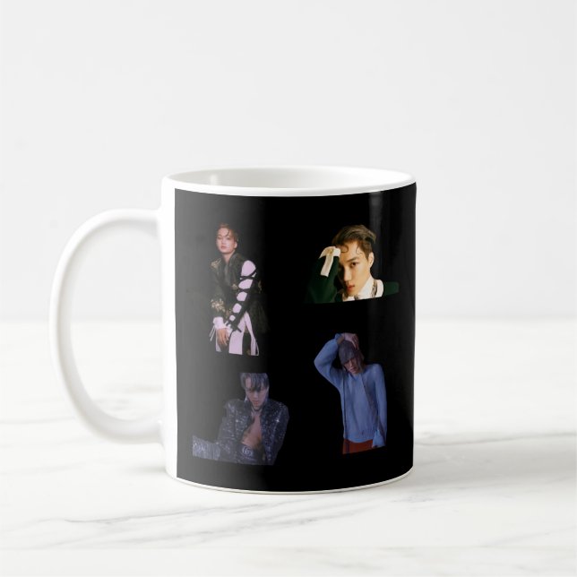 Caneca De Café Kpop Exo Kai ‘Mmh’ Set [Kai VOL.One] (Esquerda)