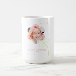 Caneca De Café Kpop Jeongyeon Duas Vezes Bonito Adolescente