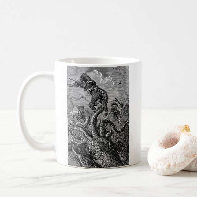 Caneca De Café Kraken (Com Donut)