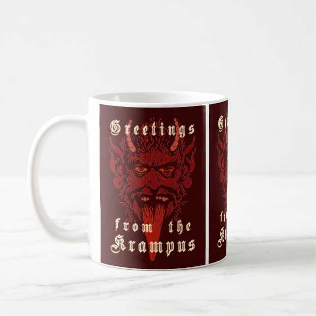 Caneca De Café Krampus Mug (Esquerda)
