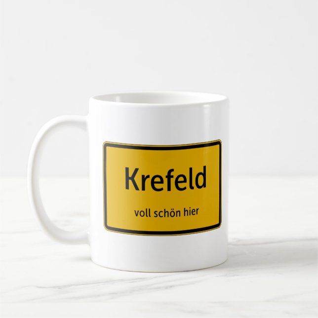 Caneca De Café Krefeld Tasse Kaffeetasse Teetasse (Esquerda)