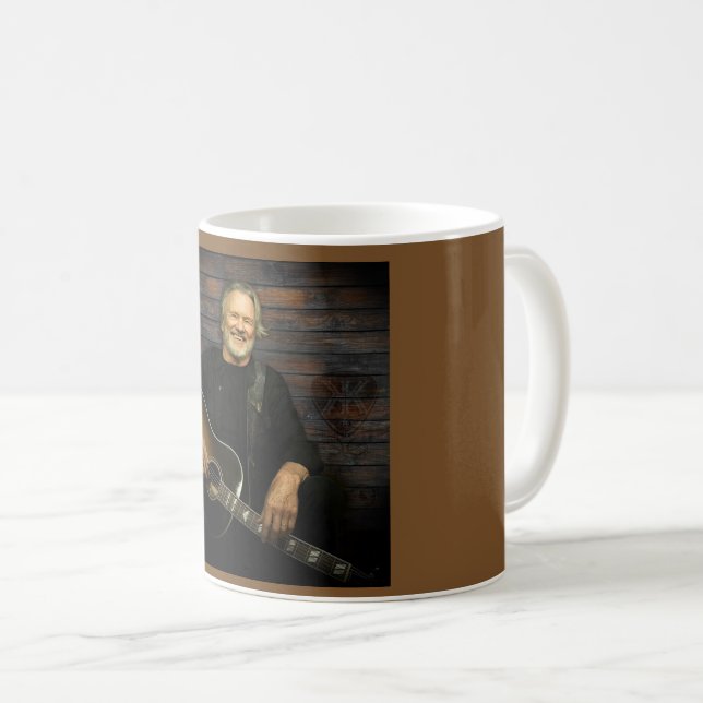 Caneca De Café Kris Kristofferson (Frente Esquerda)