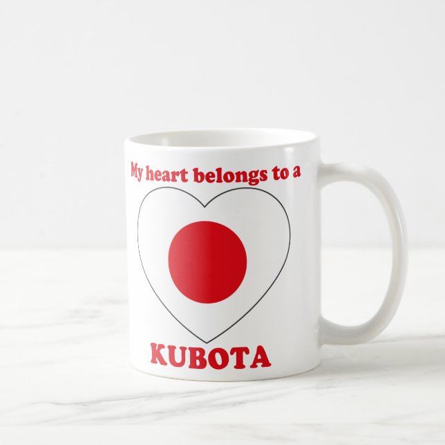 Caneca De Café Kubota (Direita)