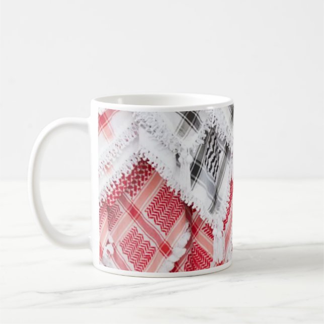 Caneca De Café Kufiyeh (Esquerda)
