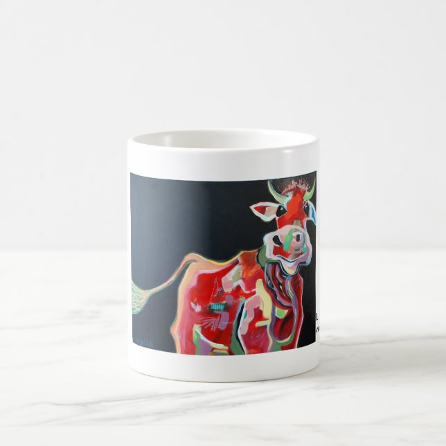 Caneca De Café Kuhle taça: Vaca ama (Centro)