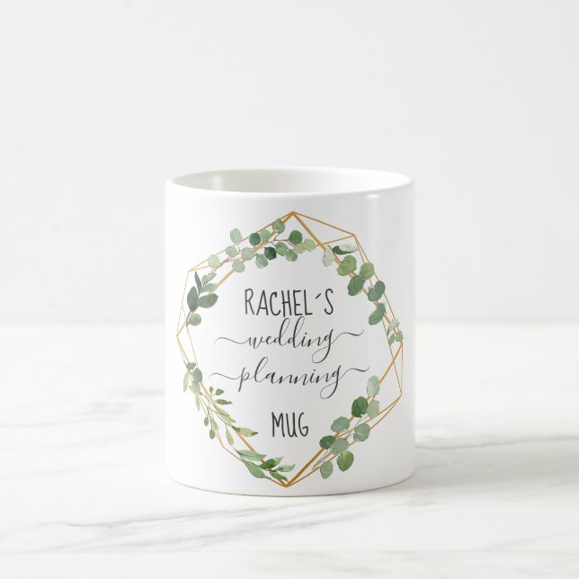 Caneca De Café Kundenspezifisch Wedding-Planning-Mug (Centro)