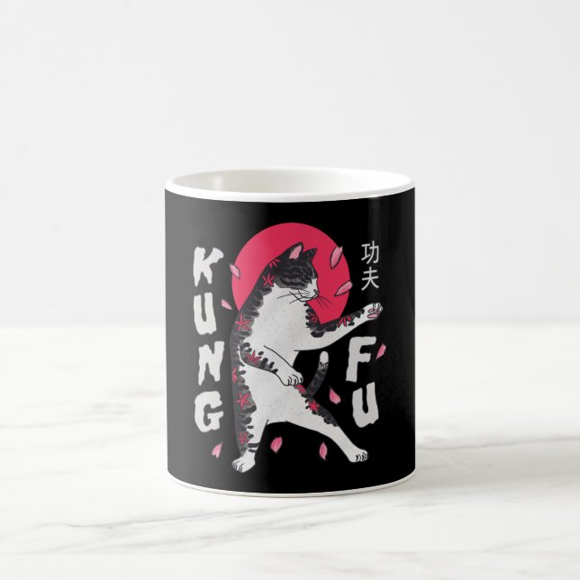 Caneca De Café Kung Fu Cat (Centro)