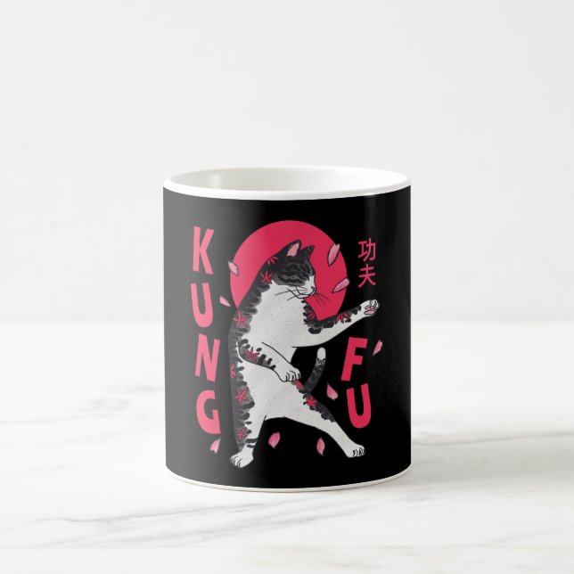 Caneca De Café Kung Fu Cat (Centro)