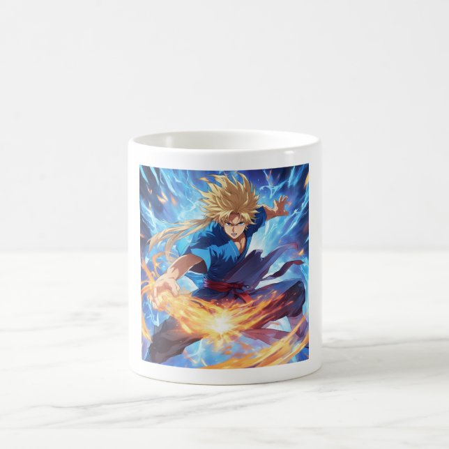 Caneca De Café Kung Fu Fighter 7 (Centro)