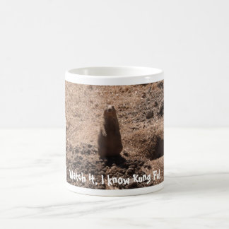 Caneca De Café "Kung Fu Prairie Dog"