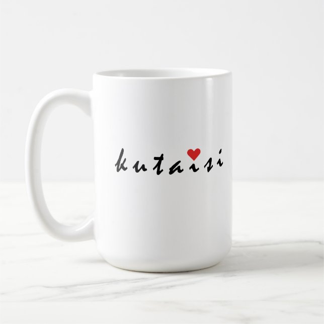 Caneca De Café Kutaisi Georgia (Esquerda)