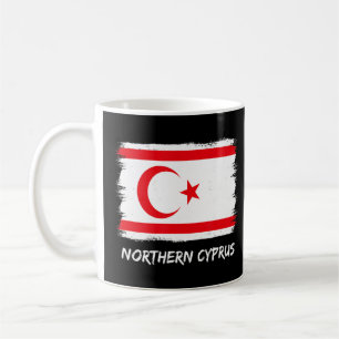 Caneca De Café Kuzey Kibris Norte Bandeira Chipre