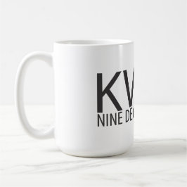 Caneca De Café KWAJ nove graus norte