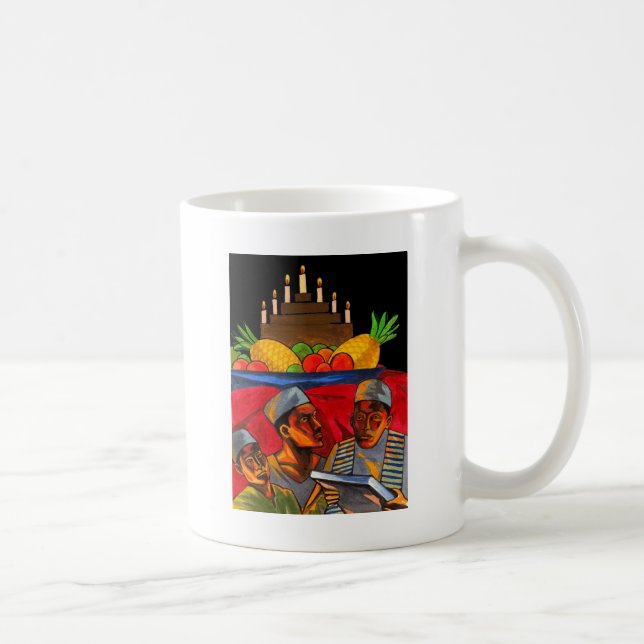Caneca De Café Kwanzaa (Direita)