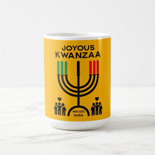 Caneca De Café Kwanzaa Alegre