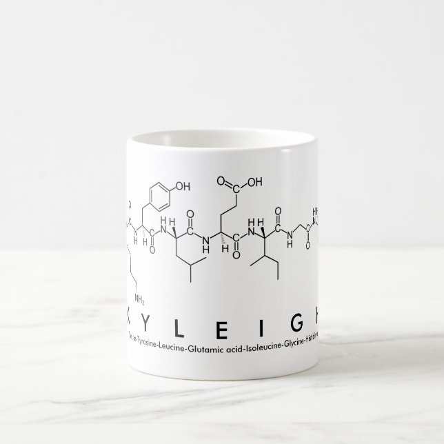 Caneca De Café Kyleigh peptide name mug (Centro)