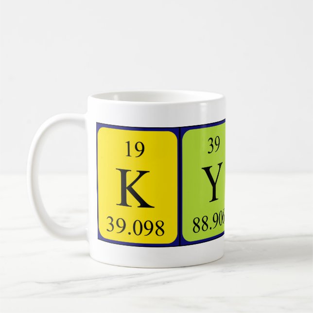 Caneca De Café Kyndal mesa periódica (Esquerda)