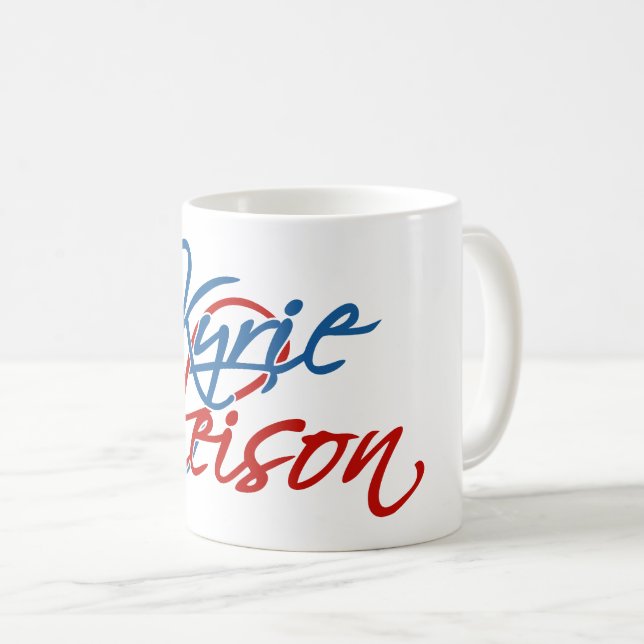 Caneca De Café Kyrie Eleison (Frente Esquerda)