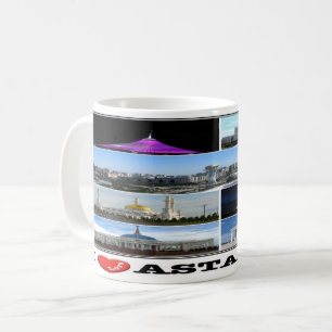Caneca De Café KZ Cazaquistão - Astana -