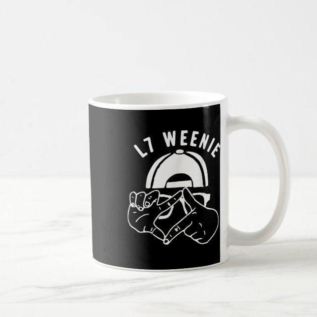 Caneca De Café L7 Weenie Baseball Softball Roupa (Direita)