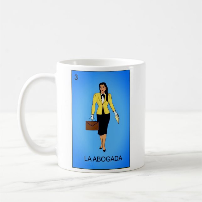 Caneca De Café La Abogada! (Esquerda)